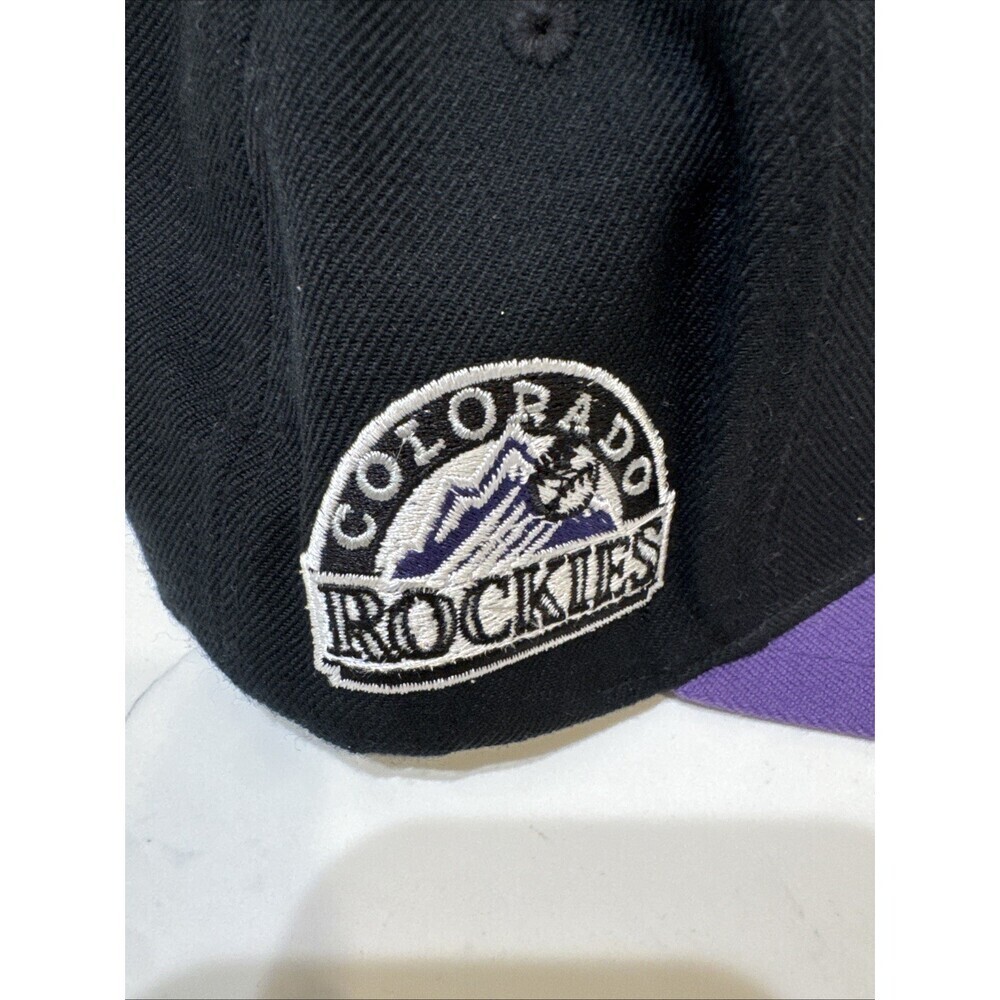 Vintage American Needle Colorado Rockies MLB Snapback Hat Embroidered Logo - Picture 5 of 10